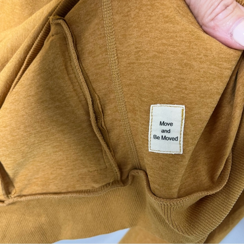 Vuori Ponto Performance Pullover Mustard Yellow Size Large - Picture 6 of 6